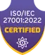 ISO/IEC 27001:2022 Certified